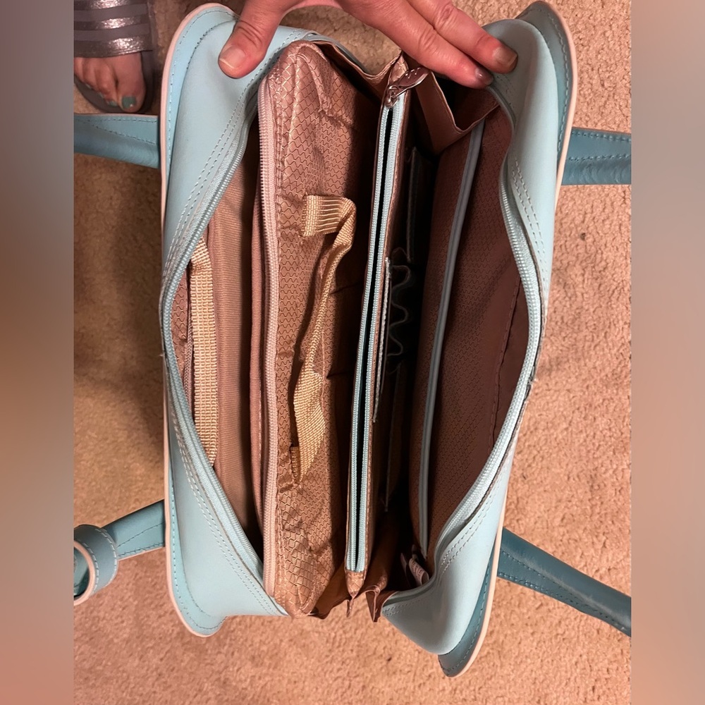 New! Leather computer bag